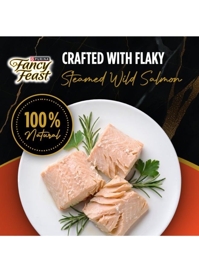 Fancy Feast Royale Flaky Steamed Wild Salmon - Image 5