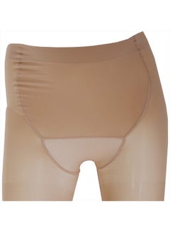 Truform Sheer Maternity Pantyhose, 15-20 mmHg Compression, Tummy Support, 20 Denier, Beige, Medium  - Image 5