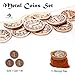 Prefdo Metal Coins for Board Games 50 PCS Treasure Tokens for Poker RPG Strategy Tabletop Gaming Fantasy Currency Heavy Duty Generic Game Currency Retro Rose Gold Value 1 Coins - Image 4