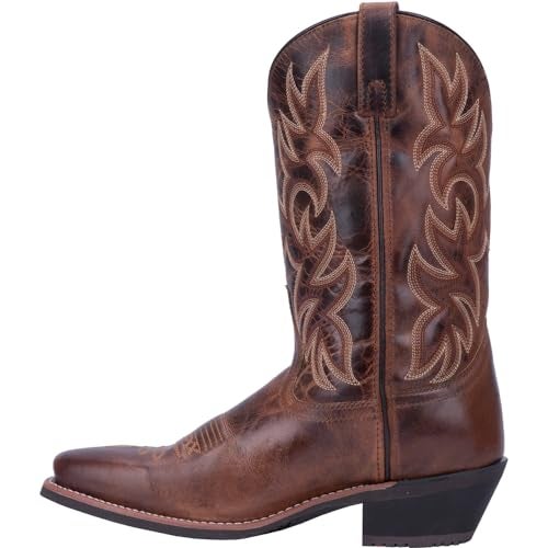 Laredo Mens Breakout Square Toe Casual Boots Mid Calf - Brown - Size 10 2E - Image 4