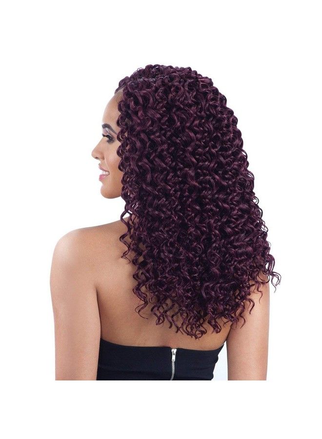 FreeTress Braids Multi Pack Deals! Freetress Synthetic Hair Crochet Braids Beach Curl 12" (4Pack 1B) - Image 4