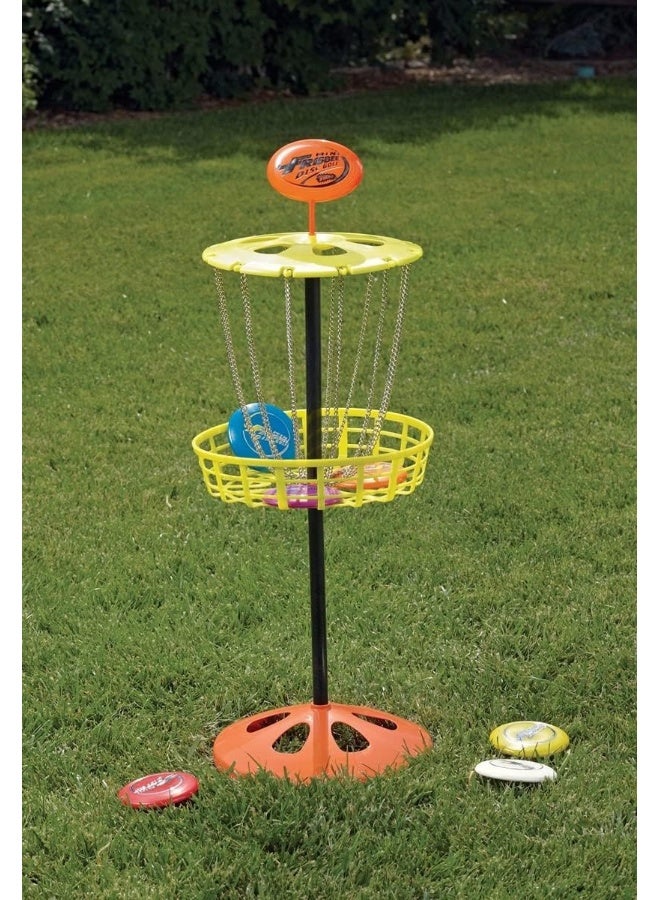 WHAM-O مجموعة جولف Wham-o Mini Frisbee، قد تختلف الألوان، لعبة خارجية، متعة عائلية، جديدة - Image 1
