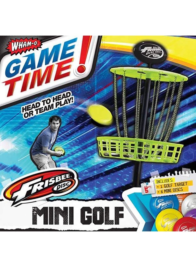 WHAM-O مجموعة جولف Wham-o Mini Frisbee، قد تختلف الألوان، لعبة خارجية، متعة عائلية، جديدة - Image 3