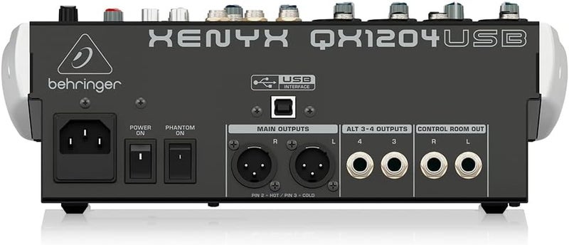 Behringer QX1204USB Mixer with USB Interface and Klark Teknik FX Processor - Image 5