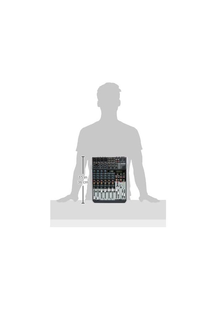 Behringer QX1204USB Mixer with USB Interface and Klark Teknik FX Processor - Image 3