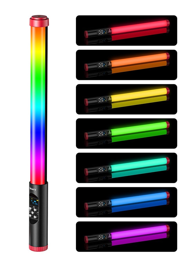 Jmary FM 128 RGB RGB Led Light Waterproof Lighting Bar With OLED Display Indicator - Image 1