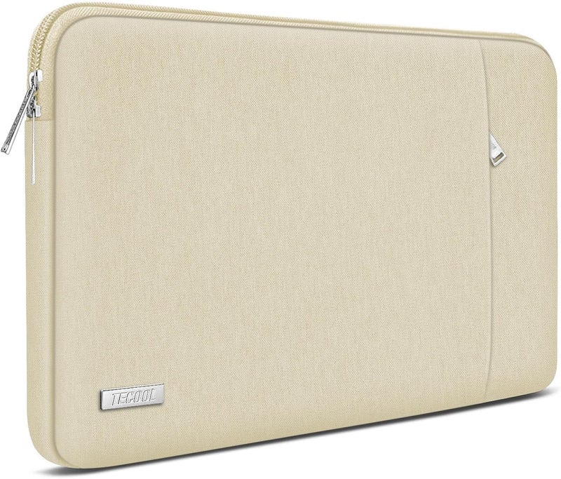 تيكول حقيبة مقاس 13-13.3 بوصة لأجهزة MacBook Air 13 13.6 M4 M3 M2 M1 2025 2024-2010، MacBook Pro 13 M2 M1 2022-2012، MacBook Pro 14 M4 M3 M2 2024-2019، حقيبة كمبيوتر محمول مقاس 13 بوصة، بيج - Image 1