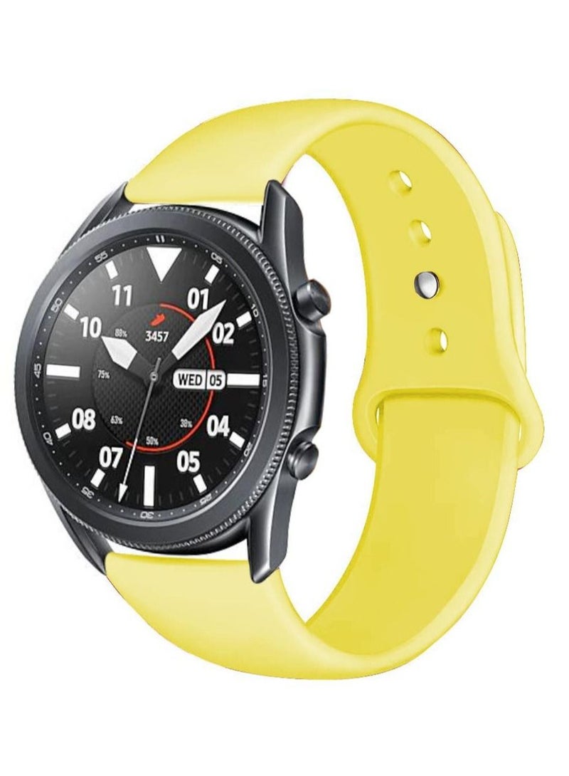 Soft Silicone Watch Band Compatible With Samsung Galaxy 3 Gear S3 Frontier/Amazfit Bip/Active Huawei GT 2/2E Bracelet  22-46mm