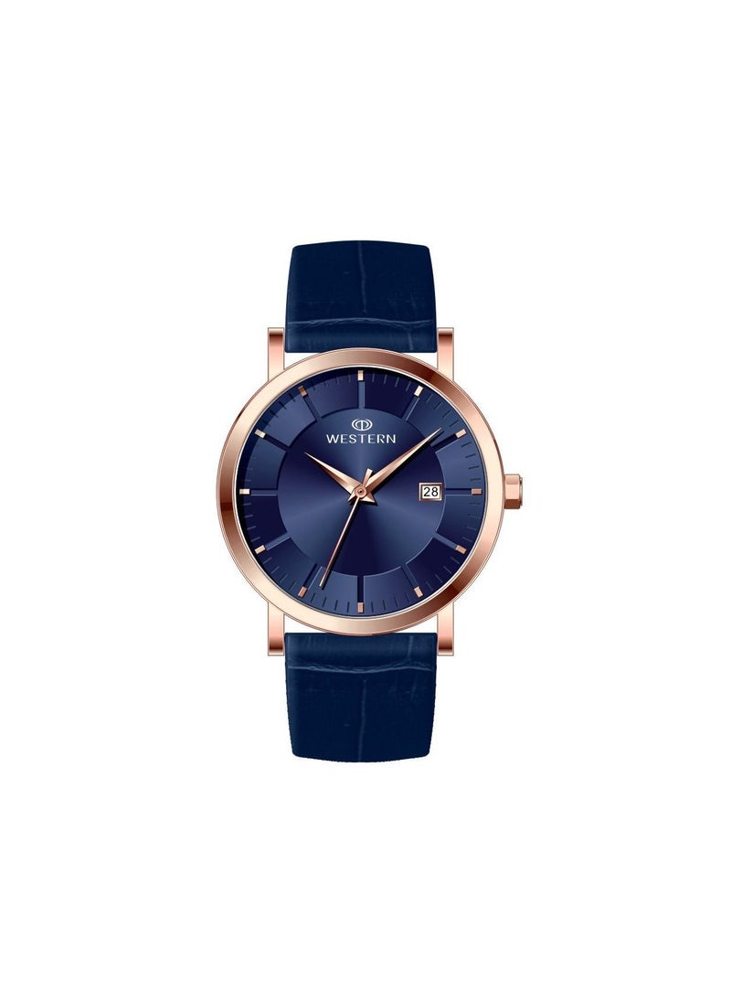 Western - Western Quartz Analog Men’s Watch-W7189G - Image 1