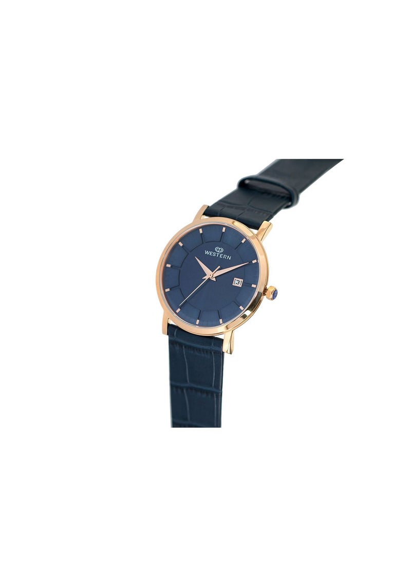 Western - Western Quartz Analog Men’s Watch-W7189G - Image 1