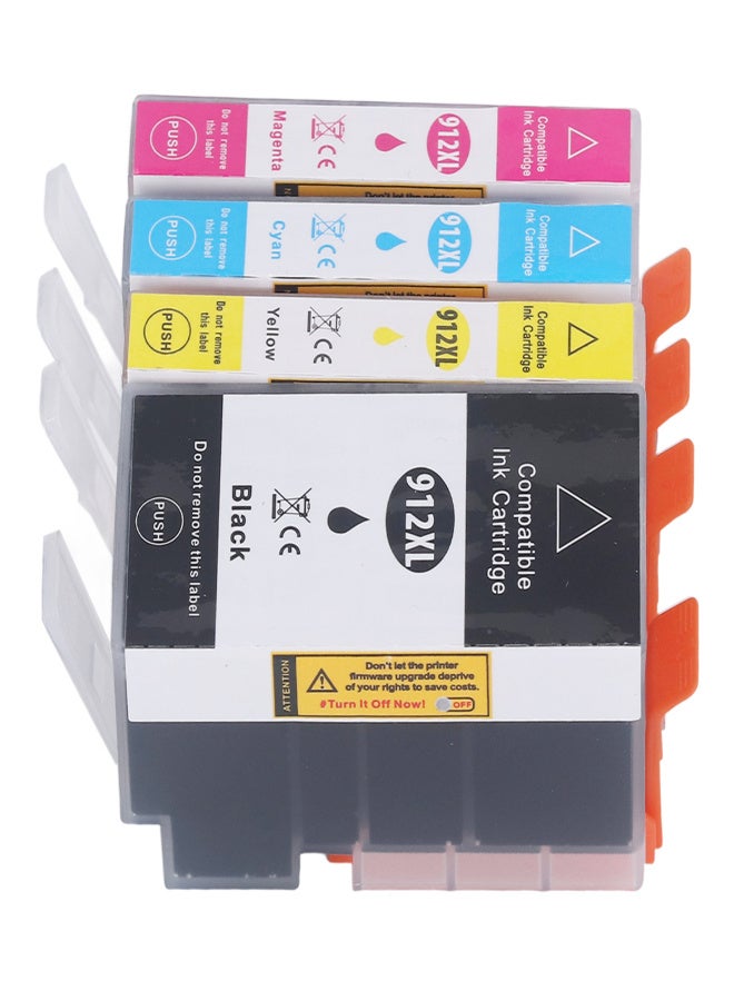 Printer Ink Cartridge Printer Clear Printing BK C M Y Ink Cartridge Replacement for OfficeJet 8010 - Image 4