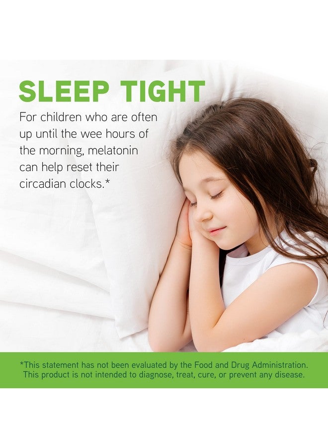DAVINCI Labs Sleep Tight - Kids Melatonin Supplement to Support Restful Sleep and Focus* - with 3mg Melatonin - Citrus Flavor - 30ml, 75 Servings - Image 3