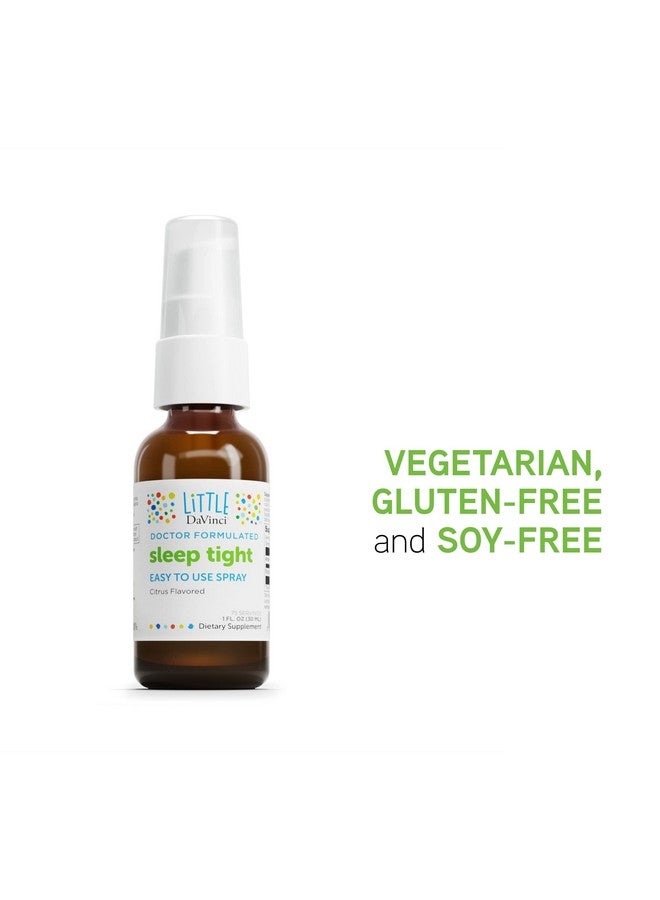 DAVINCI Labs Sleep Tight - Kids Melatonin Supplement to Support Restful Sleep and Focus* - with 3mg Melatonin - Citrus Flavor - 30ml, 75 Servings - Image 5