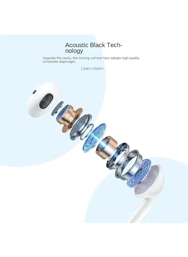 UMIXPRO Earphones with Lightning Earphones Wired Stereo Sound Compatible with iPhone 14 13 12 SE 11 XR XS X 7 7 Plus 8 8 Plus - Image 2