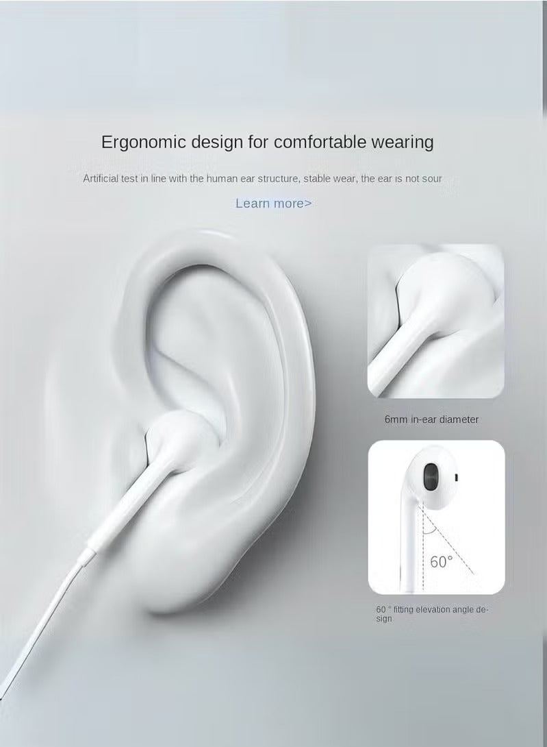 UMIXPRO Earphones with Lightning Earphones Wired Stereo Sound Compatible with iPhone 14 13 12 SE 11 XR XS X 7 7 Plus 8 8 Plus - Image 5