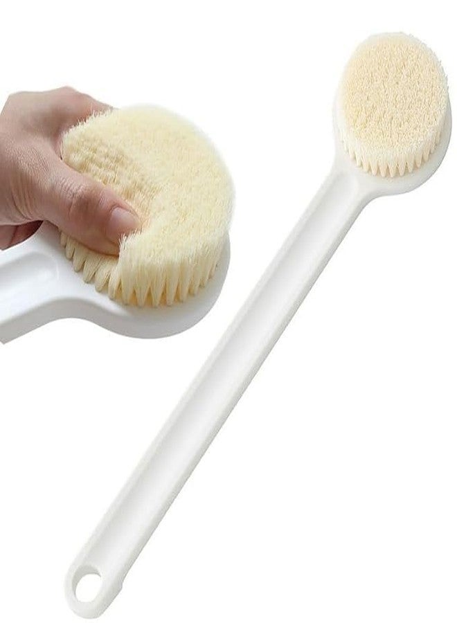 JAMBUVANTI Multipurpose Bath Body Brush Bath Body Brush with Soft Comfortable Bristles Long Handle, Dry Brushing Back Scrubber for Shower for Men and Women, BPA free, Non-Slip 1 PCS - Image 1