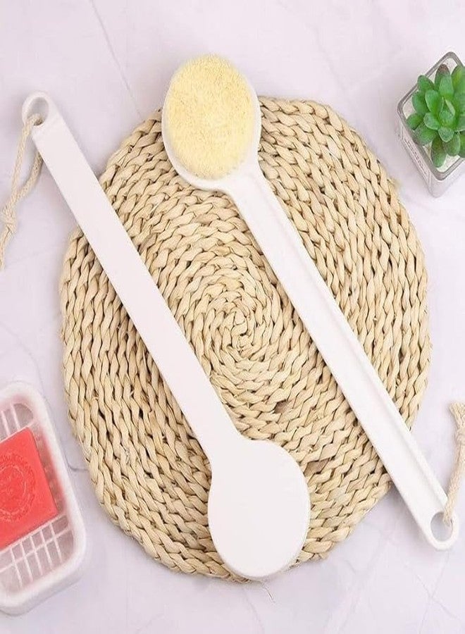 JAMBUVANTI Multipurpose Bath Body Brush Bath Body Brush with Soft Comfortable Bristles Long Handle, Dry Brushing Back Scrubber for Shower for Men and Women, BPA free, Non-Slip 1 PCS - Image 3