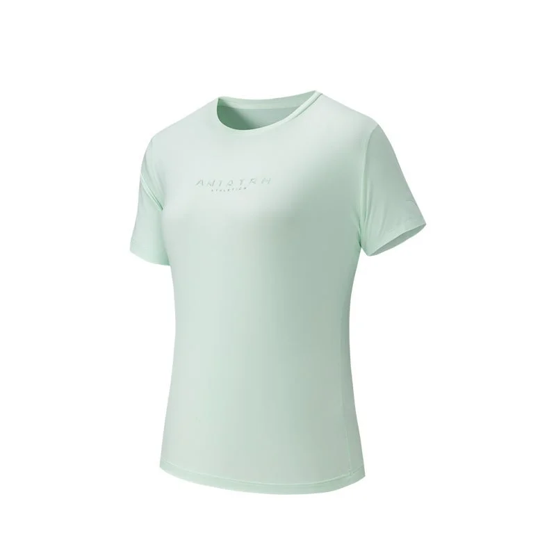 Anta green TRN Women's Short-Sleeve T-Shirt for Women | Best Price UAE