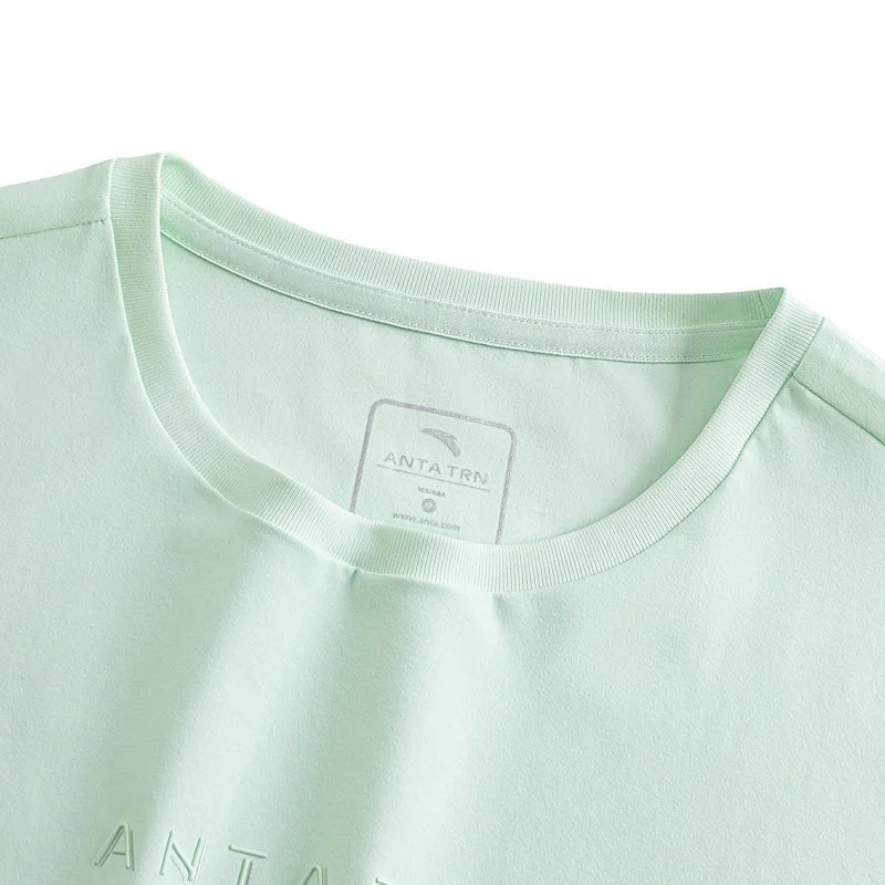 Anta green TRN Women's Short-Sleeve T-Shirt for Women | Best Price UAE