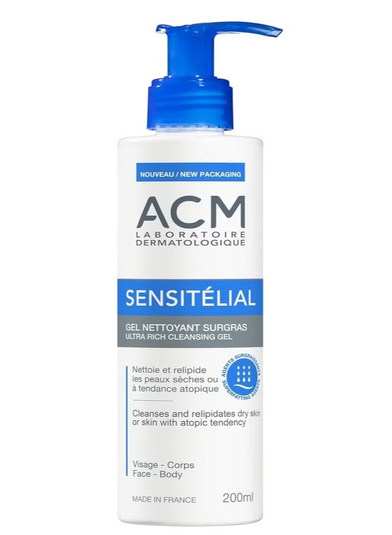 ACM Sensitive Ultra Rich Cleansing Gel 200ml