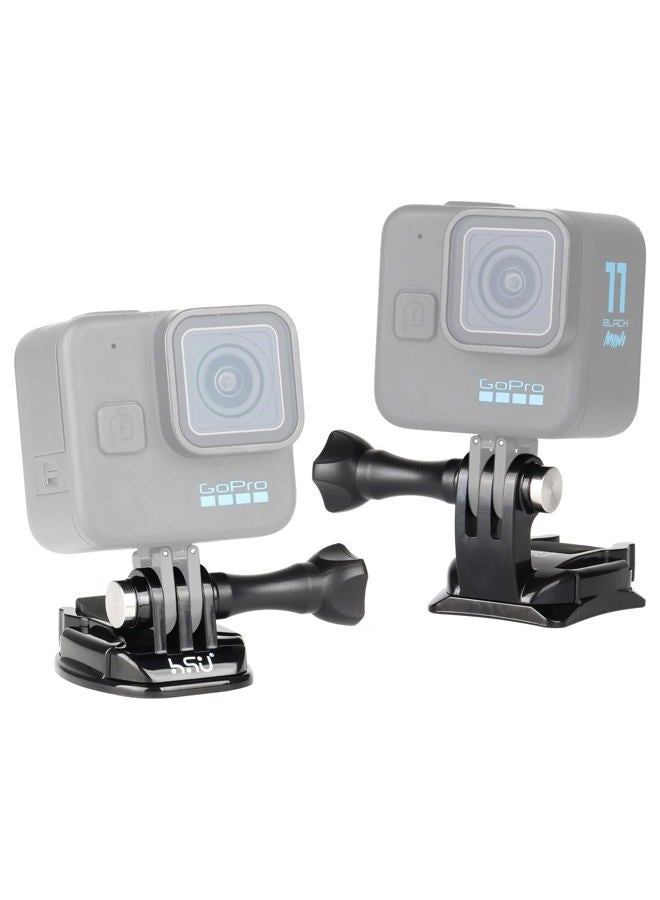 HSU Cameras Grab Bag for GoPro, Including Quick Release Buckle Mount, J-Hook Buckle Mount, Adhesive Mounts and Thumb Screws - Image 4