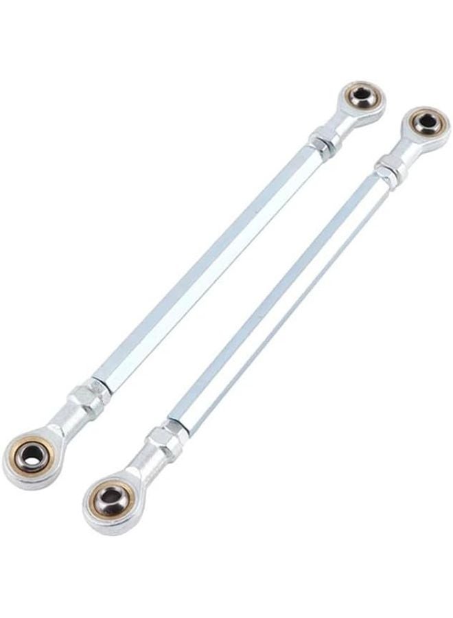Adjustable Ball Joint Steering Inner Tie Rod Ends 1 Pair Kit For Kids ATV Go Kart - Image 1