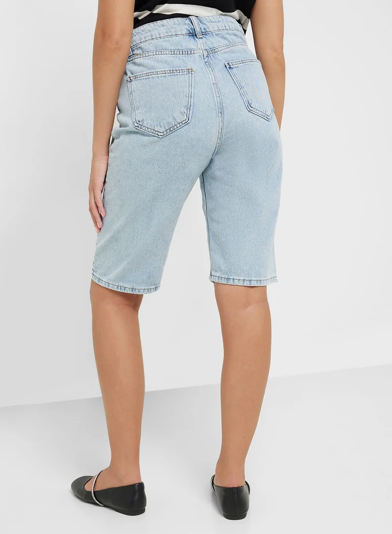 Ginger Washed Bermuda Shorts