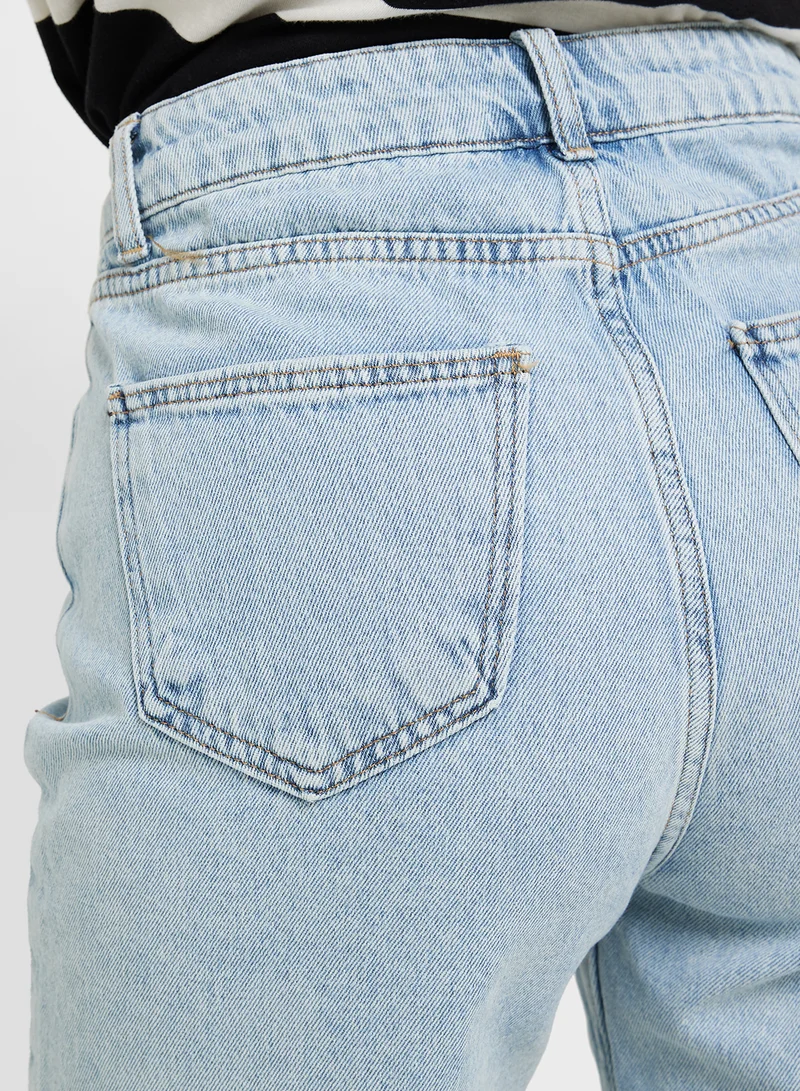 Ginger Washed Bermuda Shorts