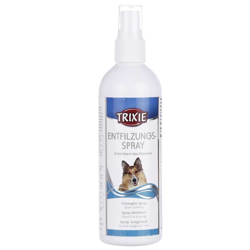 Trixie :-Detangling Spray for Dogs|Non-Toxic, Odourless and Non-Greasy Spray|Removes Knots Tangles, Mats and Loose Fur Easily|Makes The Fur Repellent to Dust, Dirt and Water 250 Milliliter - Image 1