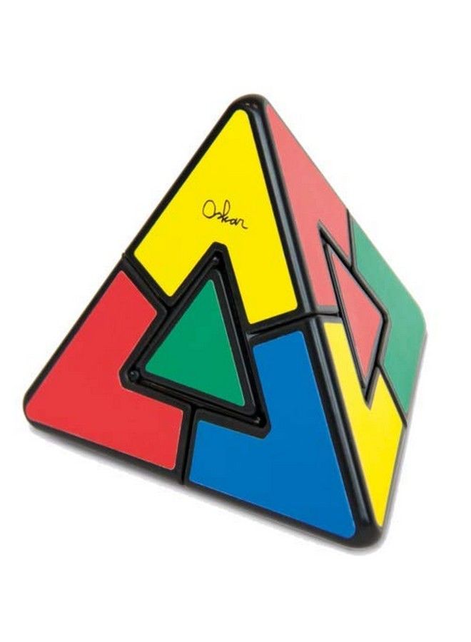 Pyraminx Duo Speed Cube One Player Games Twisty Puzzle Brain Teasers Multi Color Puzzle Cube X Cube Gift For Children Gift For Teen Boy