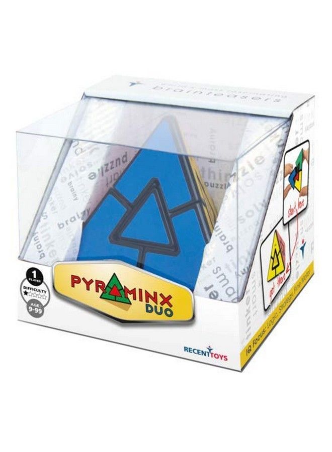Pyraminx Duo Speed Cube One Player Games Twisty Puzzle Brain Teasers Multi Color Puzzle Cube X Cube Gift For Children Gift For Teen Boy