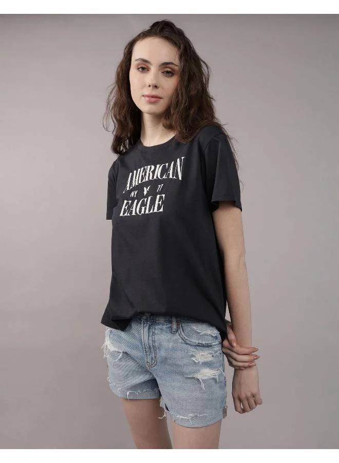 American Eagle AE Branded Graphic T-Shirt