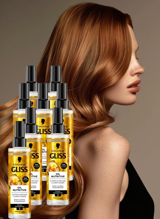 Gliss 8 Pieces Gliss Erc Oil Nutritive 200ML - Image 1