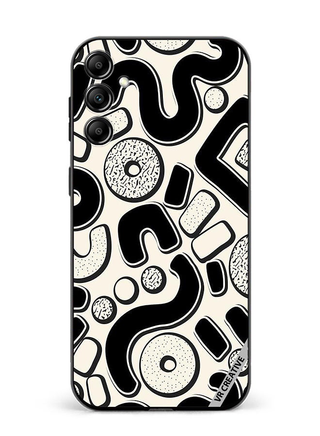 VR CREATIVE Protective Case Cover For Samsung Galaxy A14 5G/A14 Donuts Design  Multicolour - Image 1