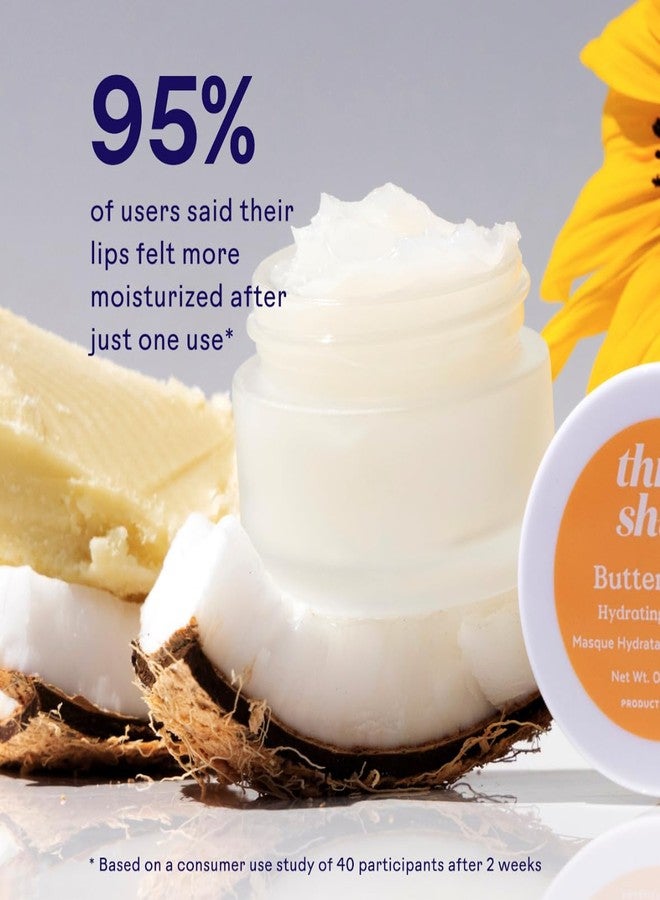 Three Ships Lip Treatment Kit - Buttercream Hydrating Lip Mask and Vanilla Lip Exfoliator - Soothing Natural Lip Care for Dry, Damaged Lips - As Seen on Dragons’ Den, 2 x 15g - Image 2