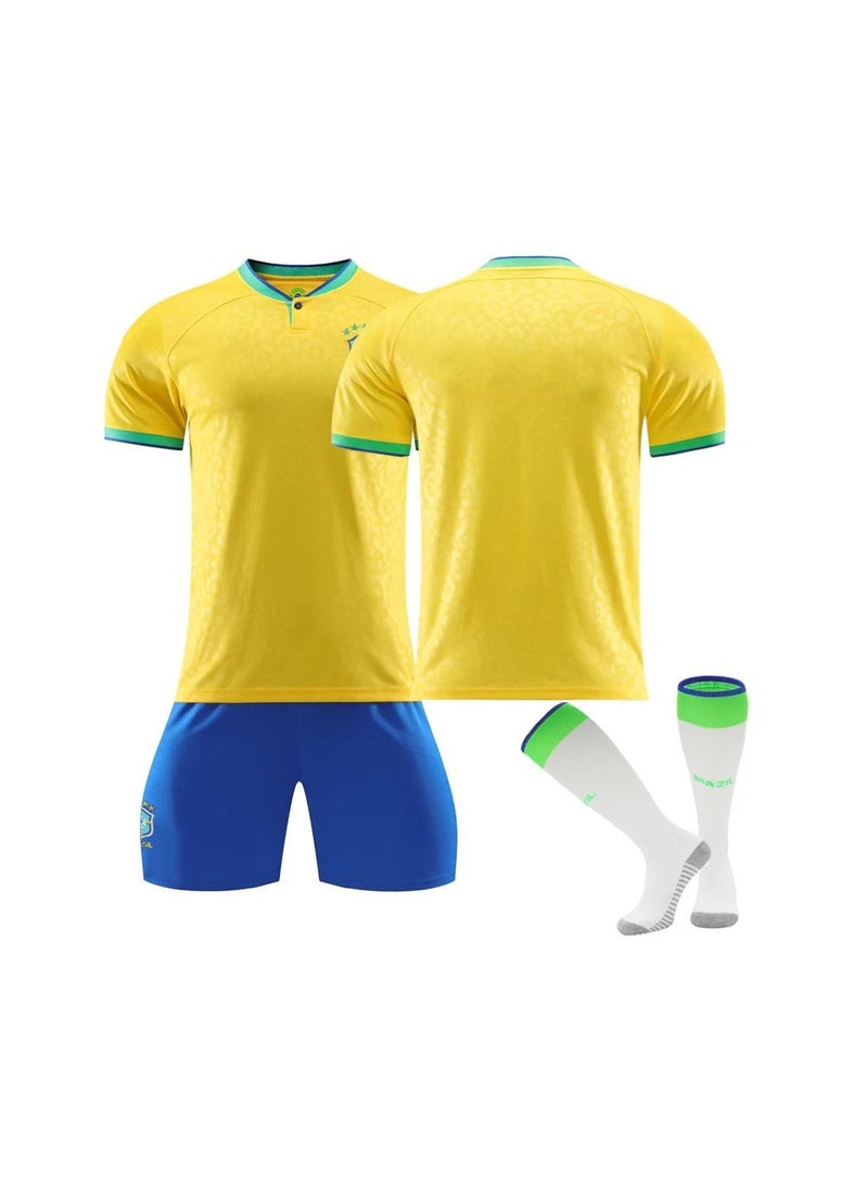 World Cup Brazil Football Team Jersey - Image 1