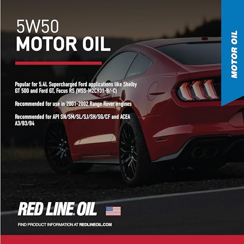Red Line 11604 SAE 5W50 Fully Synthetic Motor Oil - 1 Quart - Image 2