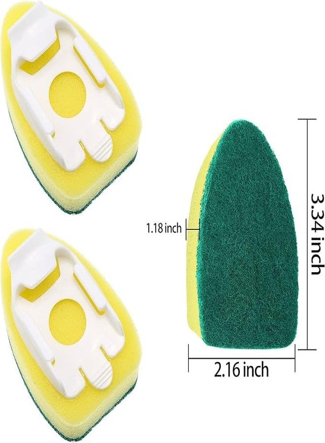 KKpxafl Dish Wand Refill 20Packs, Sponge Replacement Heads,Common Dish Wand Refill Heads Replacement for Kitchen Cleaning - Image 4
