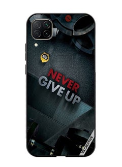 VR CREATIVE Protective Case Cover For Huawei Nova 7i/P40 Lite Never Give Up Design Multicolour  - Image 1