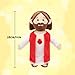 Yelakey 11 Jesus Plush Heart of Jesus Doll for Kids Jesus Stuffed Doll for Church Sunday School and Easter Gift Baptismal Keepsake - Image 4