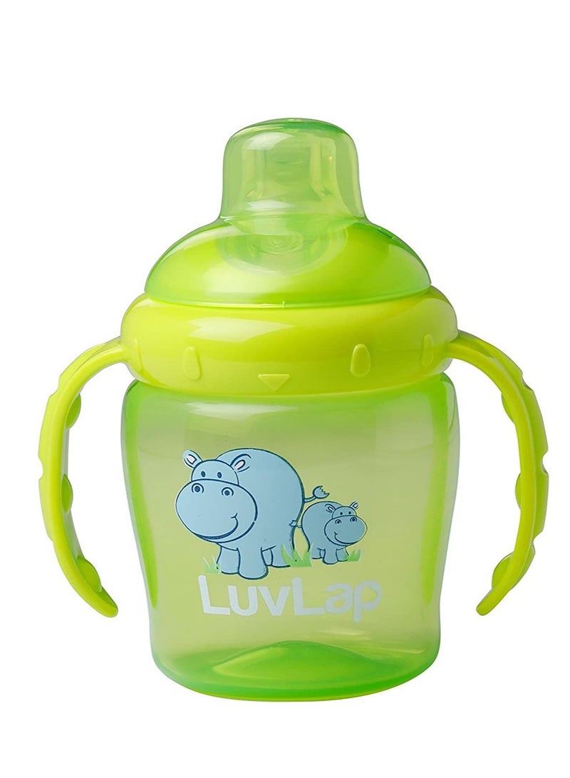 Luvlap Hippo Anti Spill Sippy Cup for Infant Toddler 225ml - Image 1