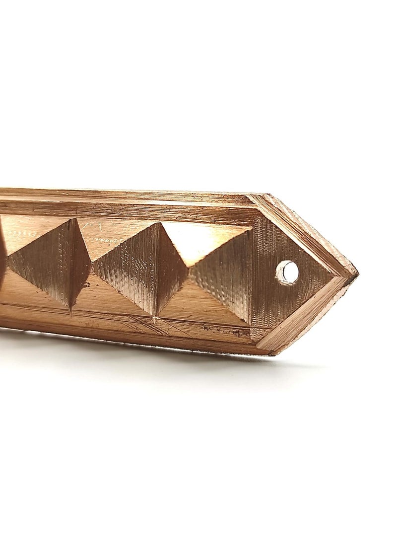 Plus Value Plus Value Vastu Copper Pyramid Divider Patti Strip Vaastu Remedies Products for Partition Dividing Size 65 Inches  - Image 4