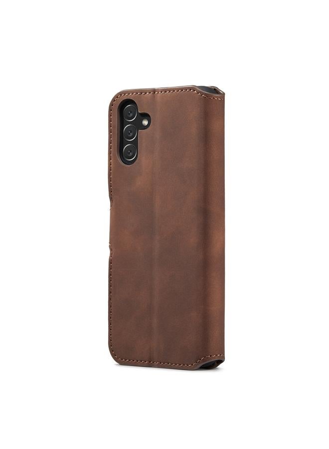 Dg Ming Case For Samsung Galaxy A13 5G Retro Oil Edge Flip Leather Phone Case - Image 3