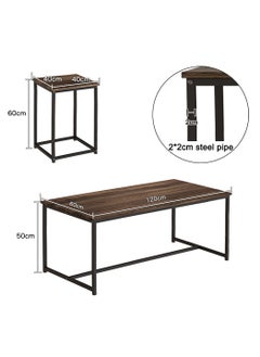 3 Piece Coffee Table Sets Small Square Coffee Table and End Table Sets Metal Frame for Living Room - pzsku/ZA4A14C467183D81F9EAFZ/45/_/1688191748/d9e889c0-8b92-4705-9e2a-0c32a5cb5e74