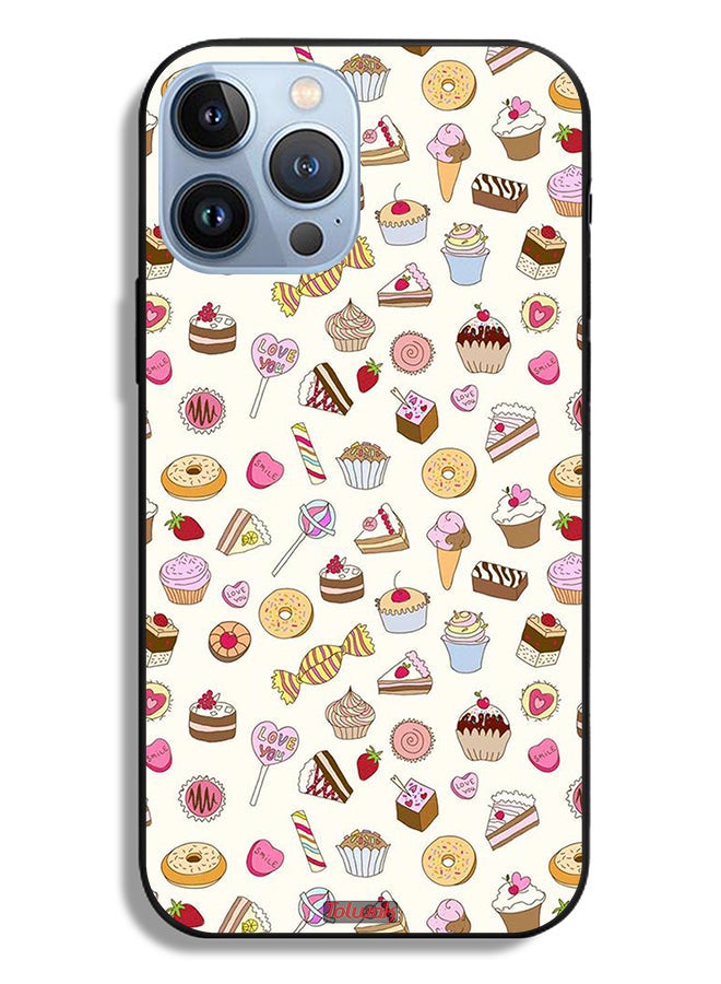 Tolwak Apple iPhone 13 Pro Max Protective Case Pattern Of Favorite Items - Image 2