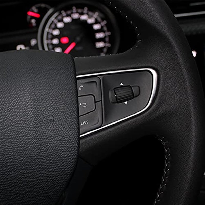 DEMULAX Stainless Steel Steering Wheel Trim for Peugeot - Image 3