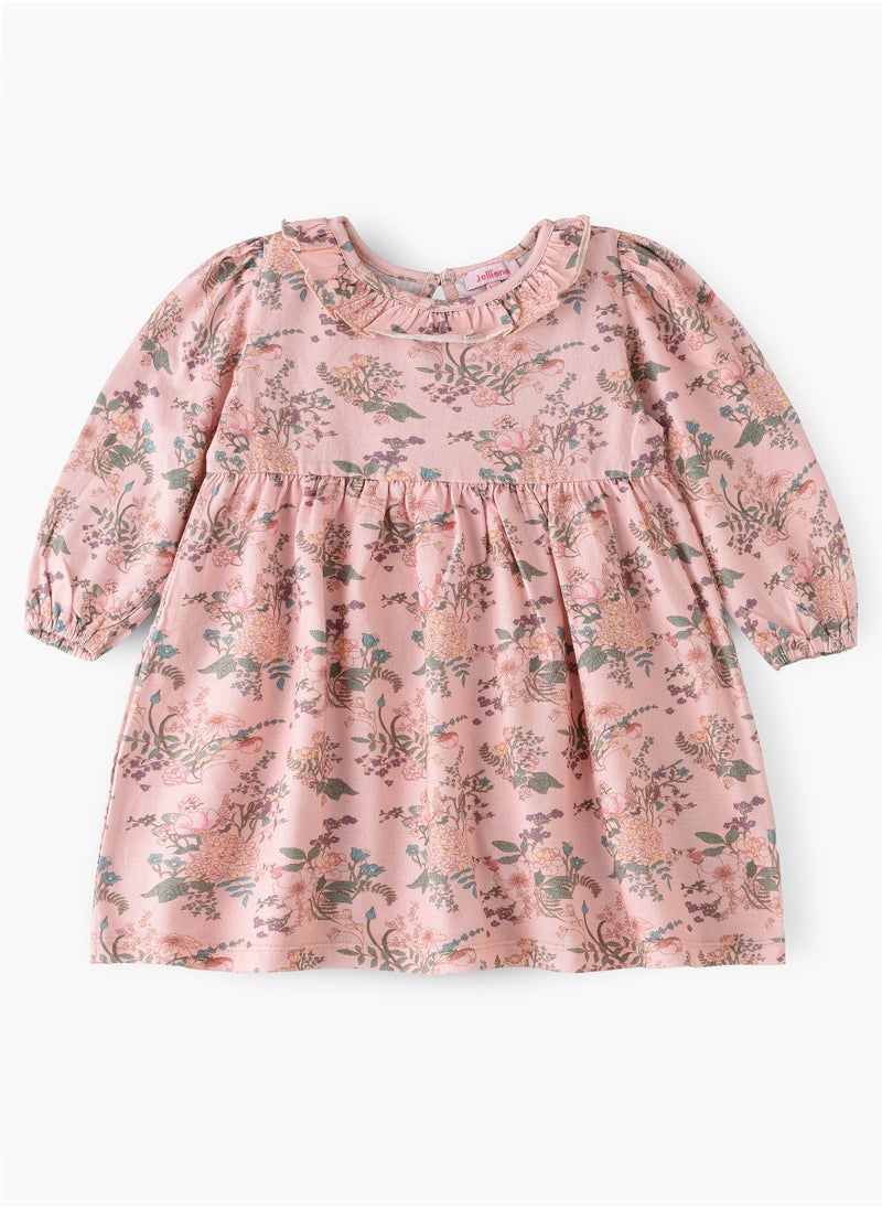 Jelliene - Jelliene Girls Dress Cotton, Soft and Comfortable Cotton Dress for Girls - Image 1