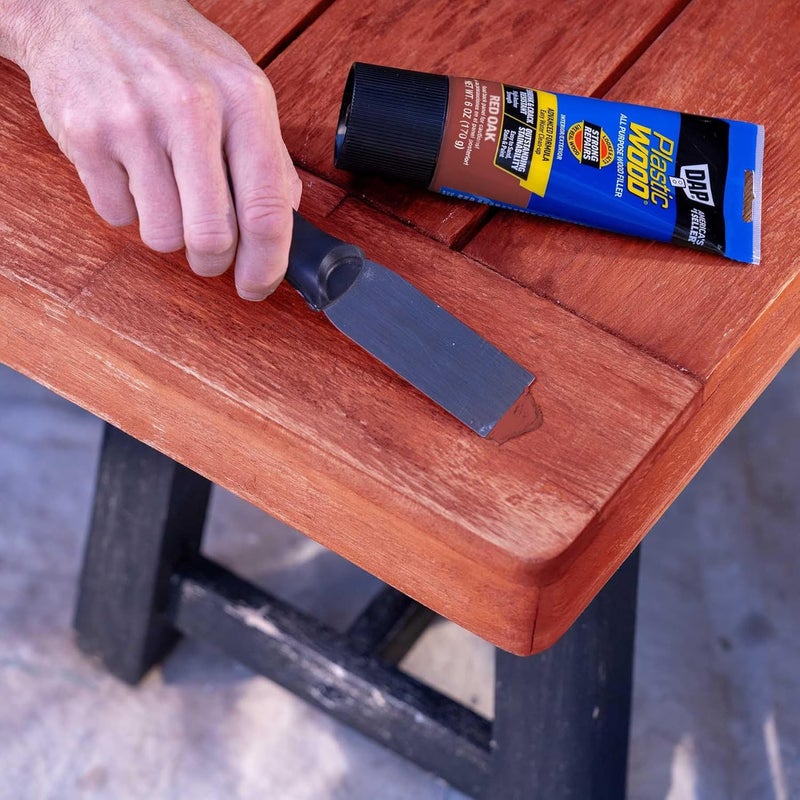 Dap Plastic Wood All Purpose Latex Wood Filler, Red Oak, 6 Oz (7079800583) - Image 5