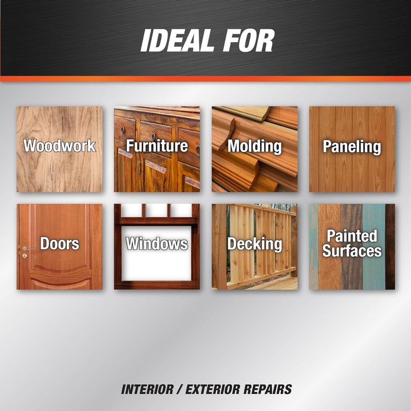 Dap Plastic Wood All Purpose Latex Wood Filler, Red Oak, 6 Oz (7079800583) - Image 3