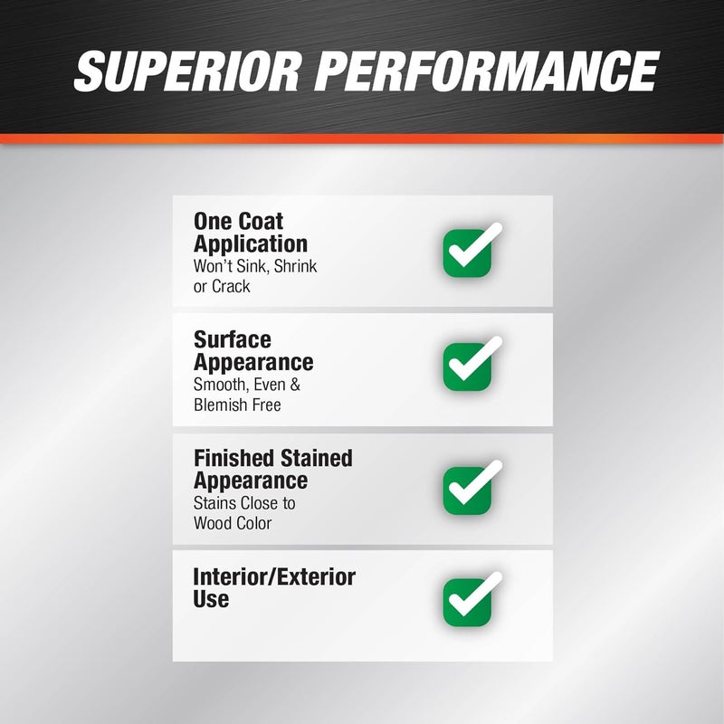 Dap Plastic Wood All Purpose Latex Wood Filler, Red Oak, 6 Oz (7079800583) - Image 4